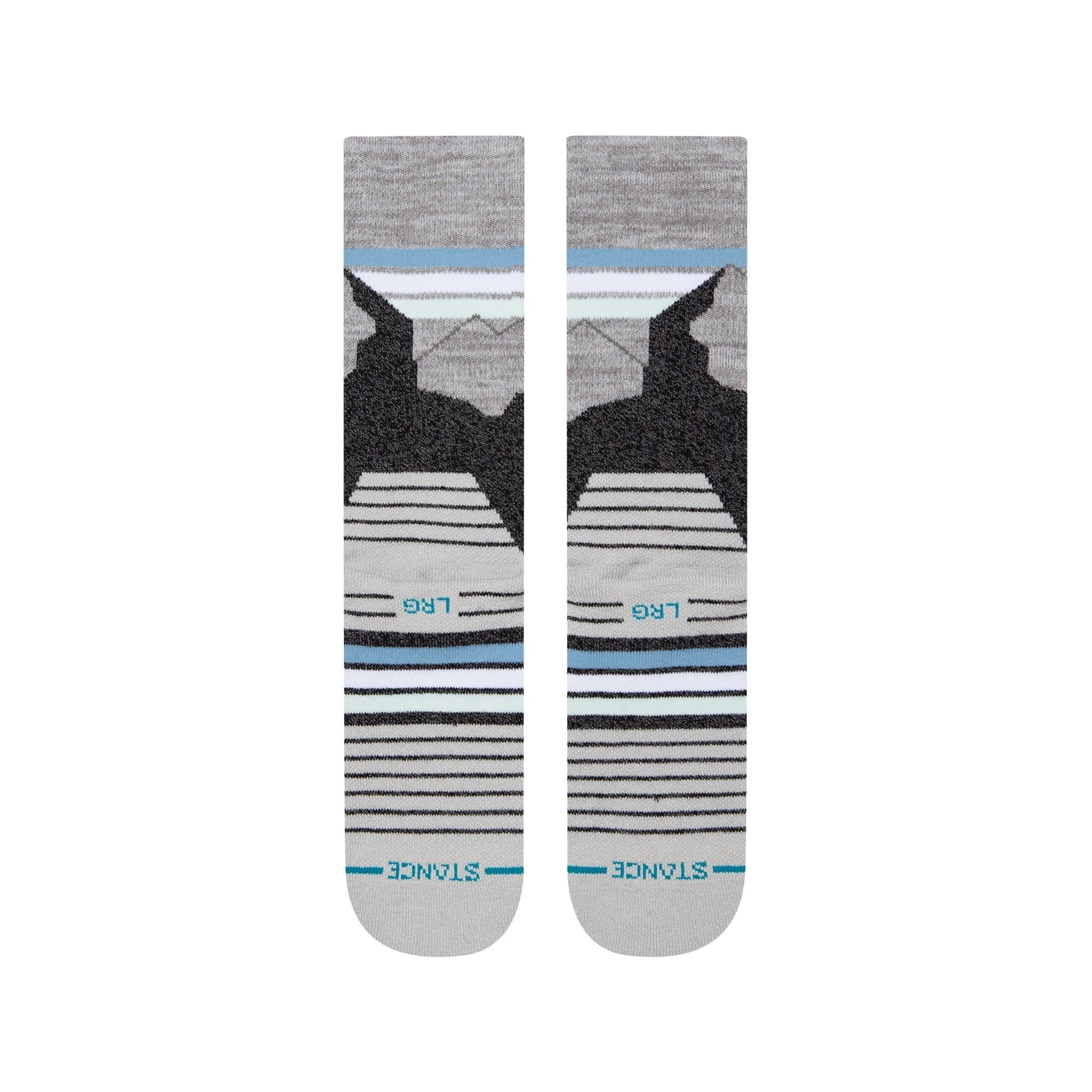 Camp Phelan Crew Socks - Grey