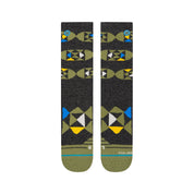 Geodes Crew Socks - Black