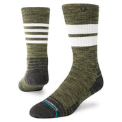 Off Trail Crew Socks - Dark Olive