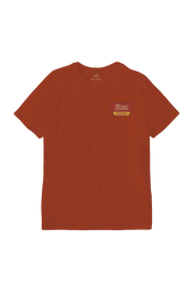 Linwood S/S Standard Tee - Barn Red/Dark Burgundy/Bright Gold