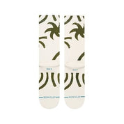 Twisted Crew Socks - Off White