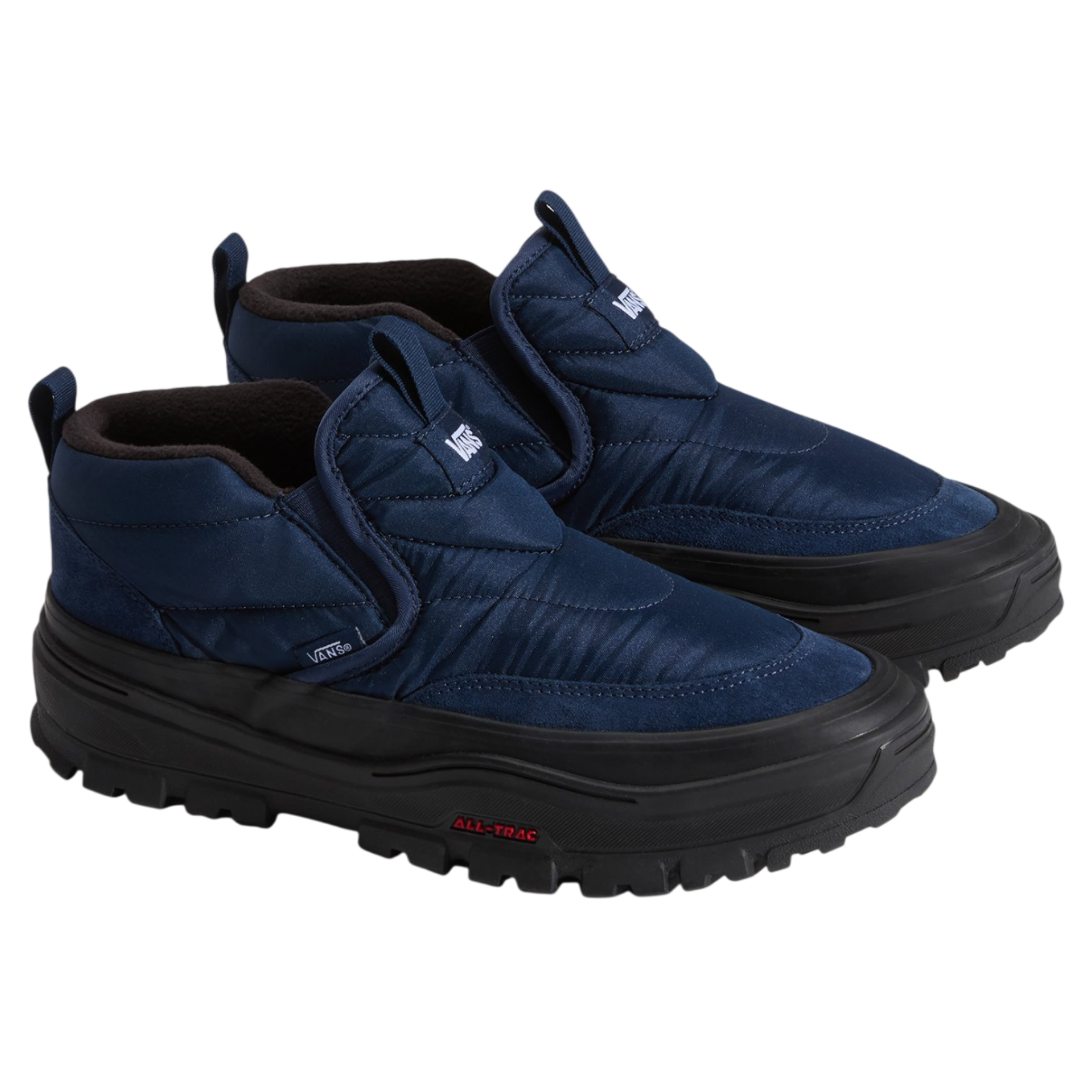 Mid-Slip Puff Boots - True Navy