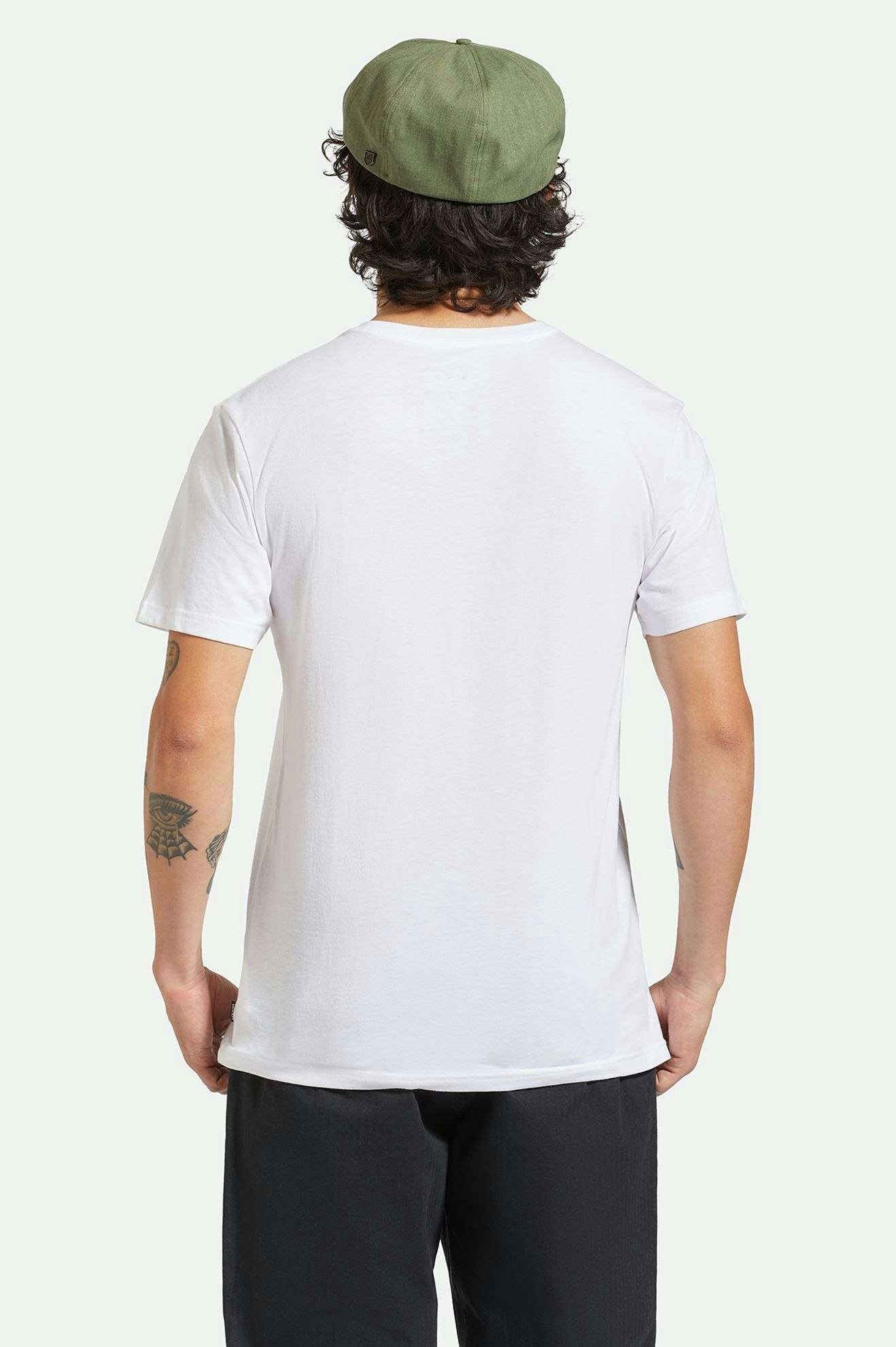 Fender Volume T-Shirt à poche M/C - Blanc