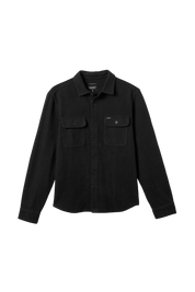 Bowery Textured Loop Twill Overshirt - Black