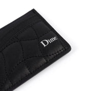 Quilted Cardholder - Black