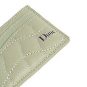 Quilted Cardholder - Sage