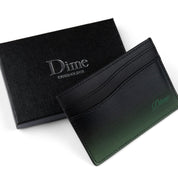 Cursive Gradient Cardholder - Green