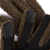 Classic Polar Fleece Gloves - Military Brown