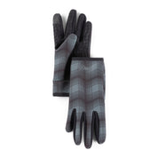 City Plaid Gloves - Charcoal