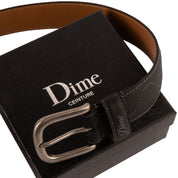 Desert Leather Belt - Black