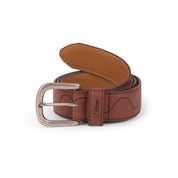 Ceinture en cuir du désert - Marron