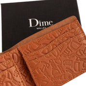 Haha Leather Wallet - Almond