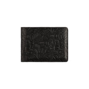 Haha Leather Wallet - Black