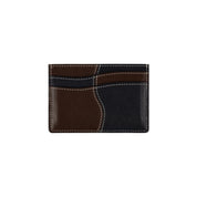 Wave Leather Cardholder - Black