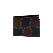 Wave Leather Wallet - Black