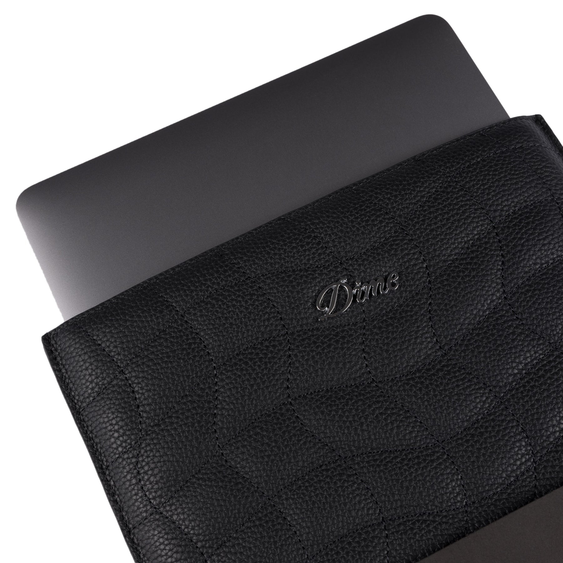 Quilted Laptop Case 15" - Black