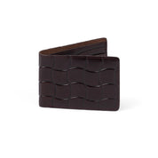 Classic Quilted Wallet - Burgundy