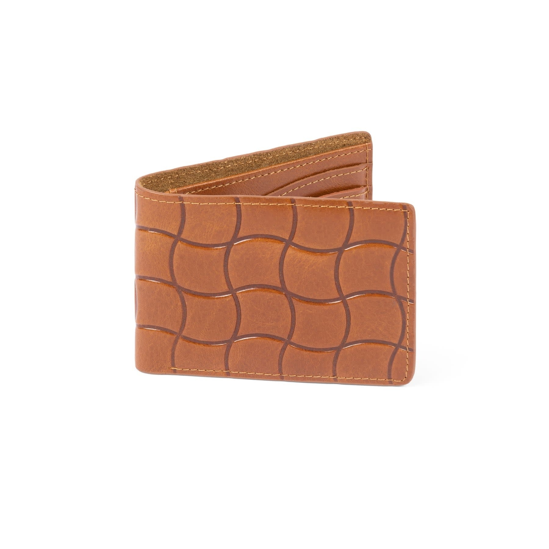 Classic Quilted Wallet - Butterscotch