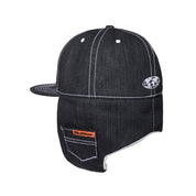 Adilson Flap Cap - Black