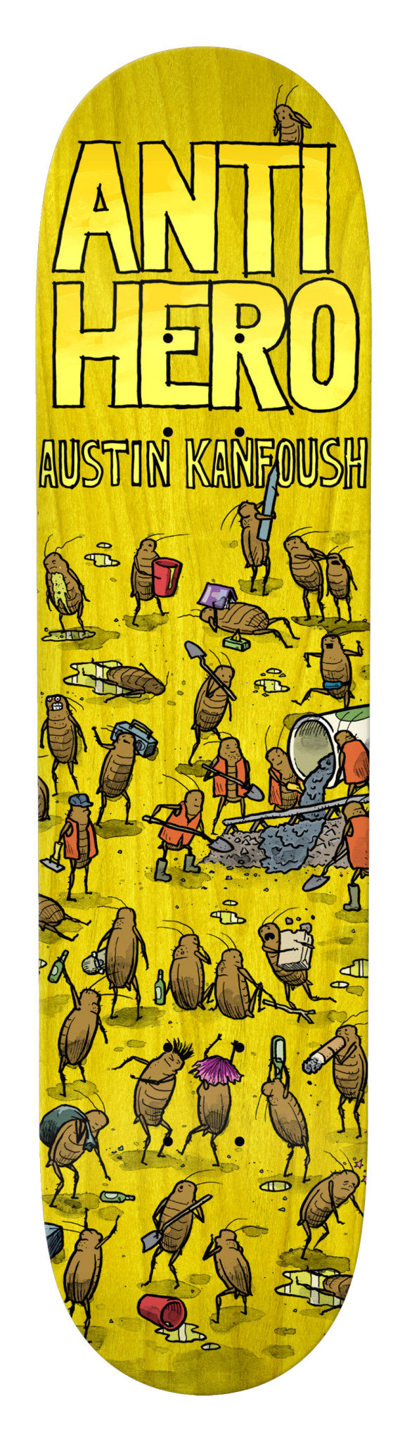 Kanfoush Roached Out Deck - 8.06"