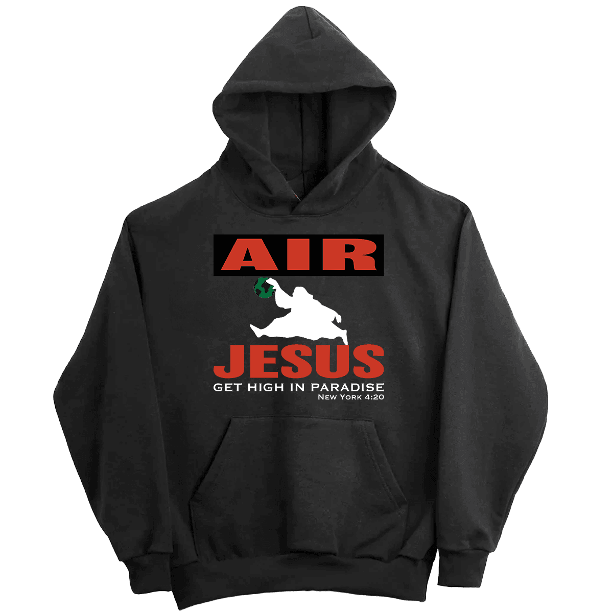 Air Jesus Hood - Noir