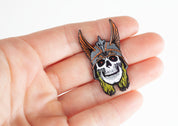 Andy Anderson Skull Lapel Pin