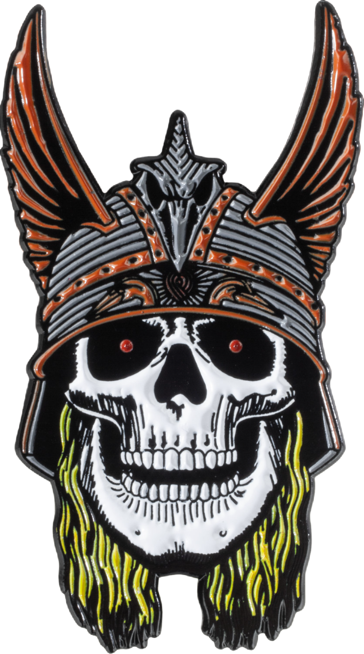 Andy Anderson Skull Lapel Pin