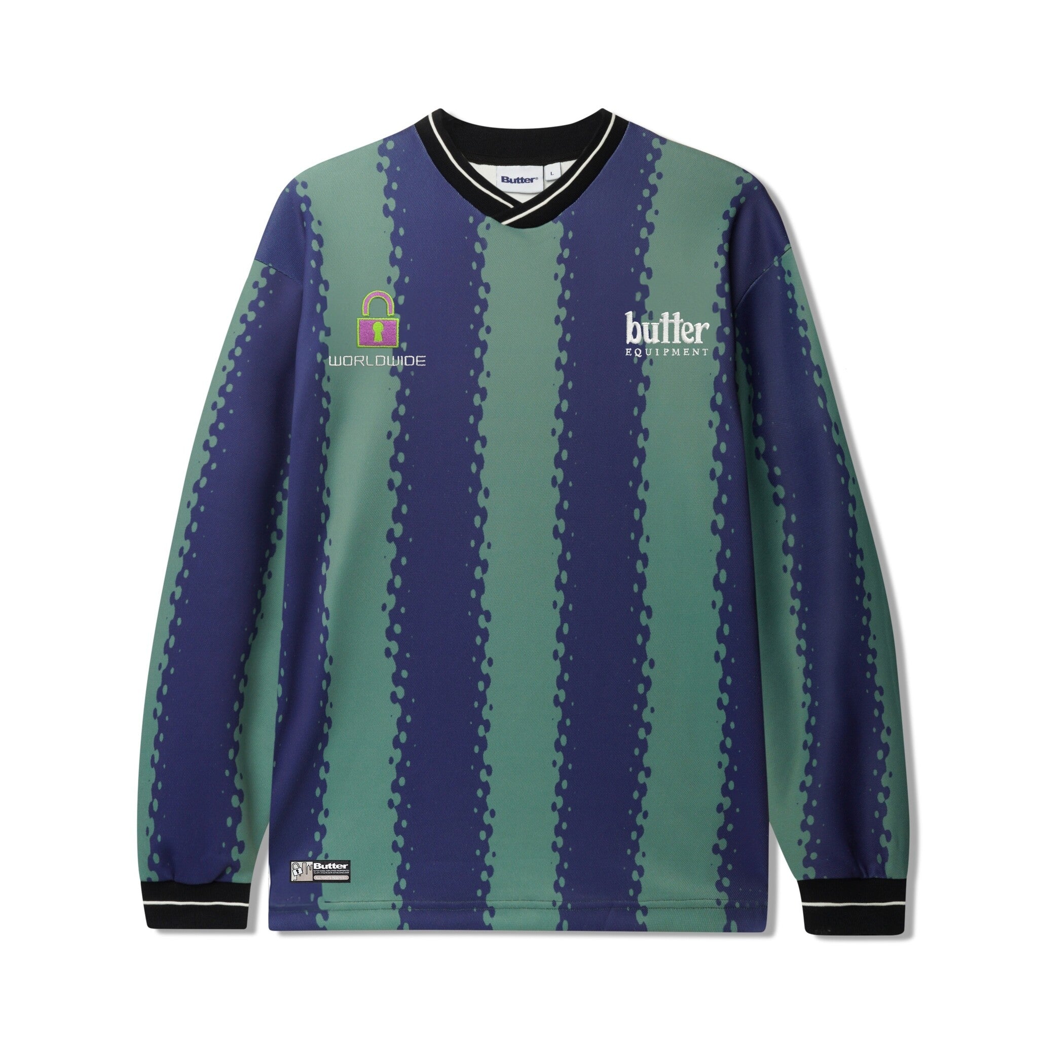 Maillot All City L/S - Bleu marine/armée