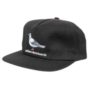 Lil Pigeon Snapback Hat - Black