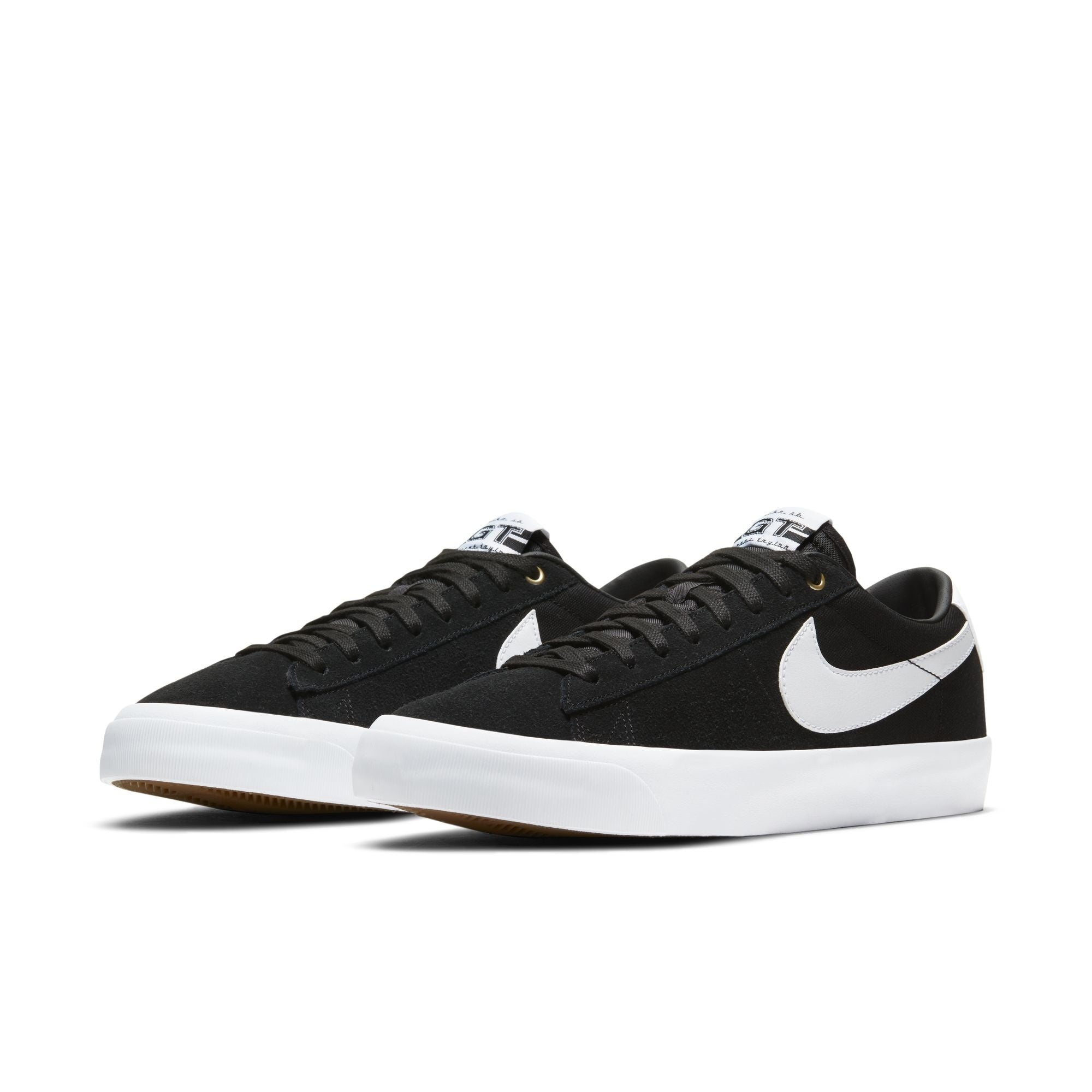 Zoom Blazer Low Pro GT - Black/White-Black-Gum Light Brown