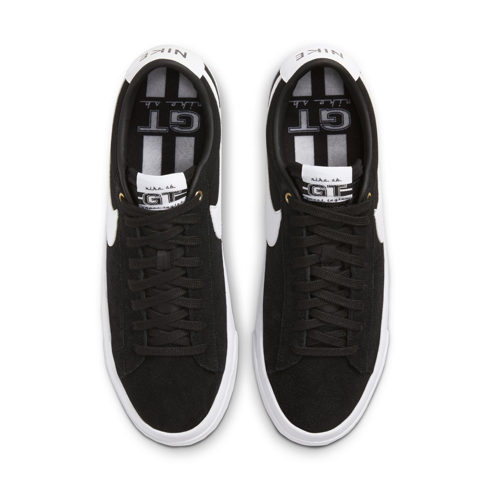 Zoom Blazer Low Pro GT - Black/White-Black-Gum Light Brown