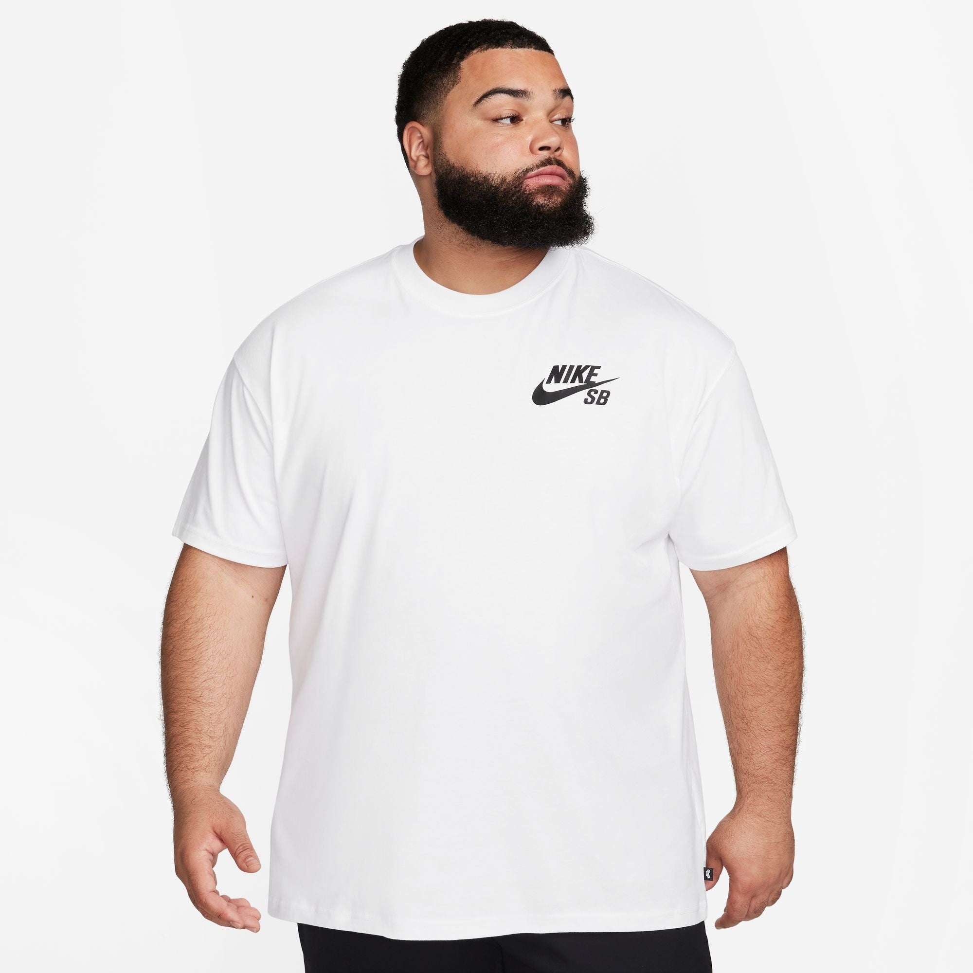 Logo Skate T-Shirt - White/Black