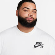 Logo Skate T-Shirt - White/Black