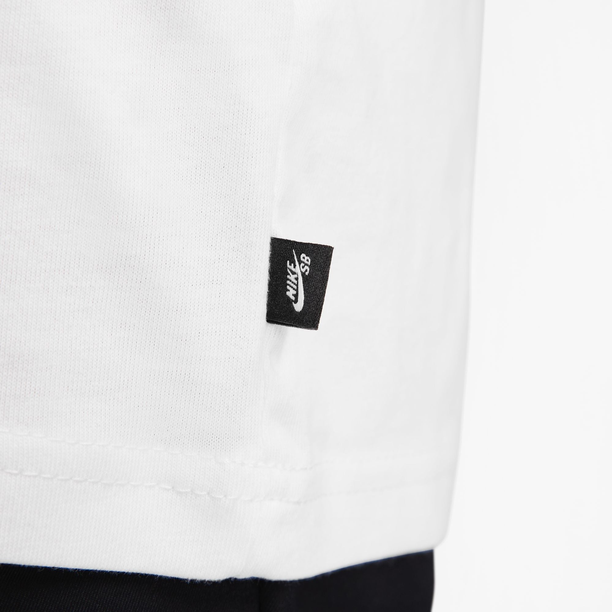 ★ Nike★ SB Logo Skateboarding T-Shirt M White Black DC781 Sb Logo Skate T-Shirt White - Hudson Store