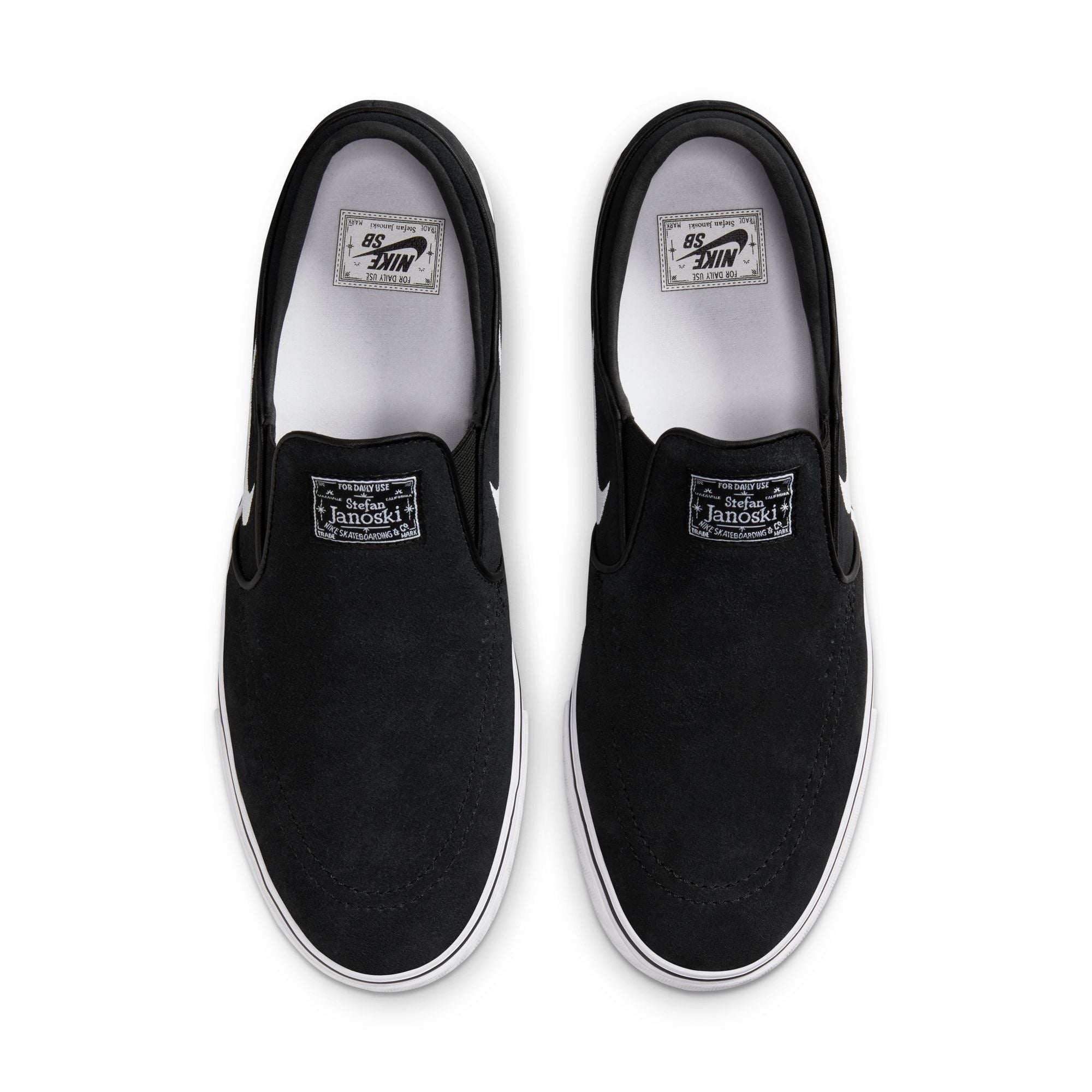 Janoski + Slip - Noir/Blanc-Noir-Noir