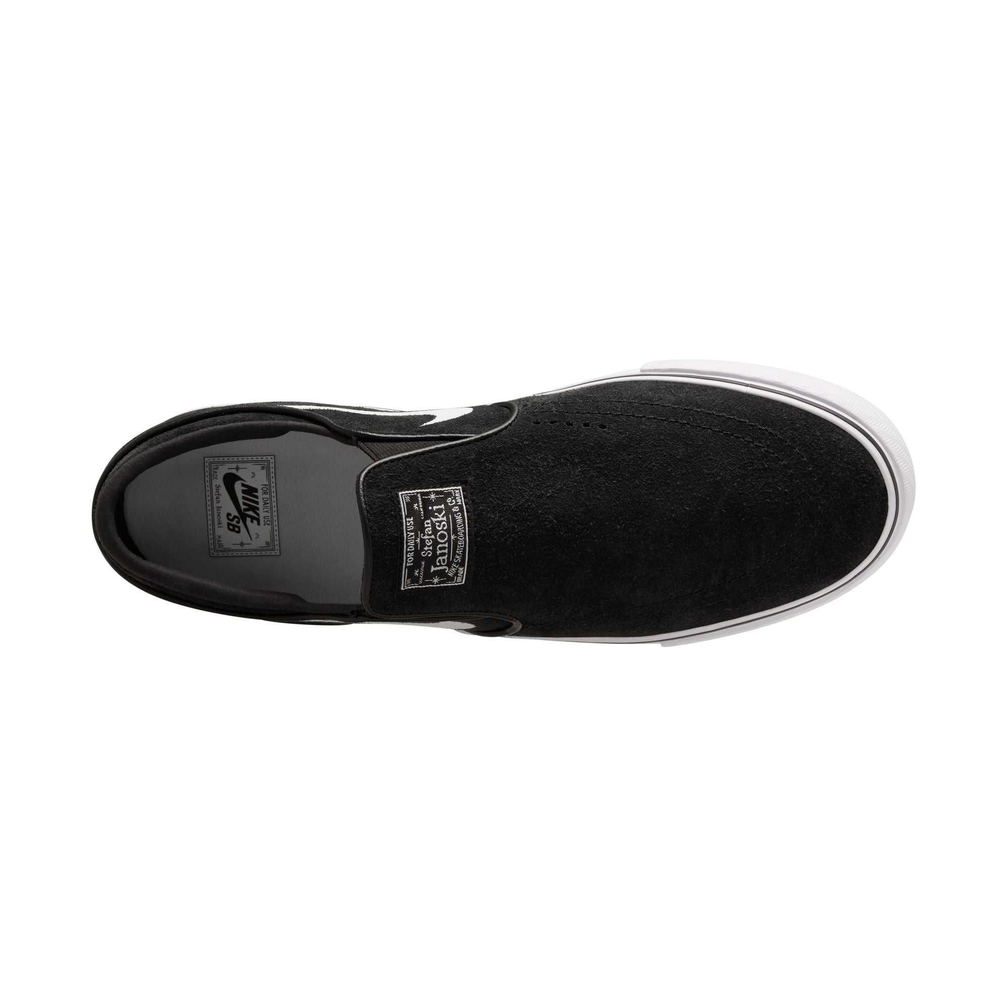 Janoski + Slip - Black/White-Black-Black