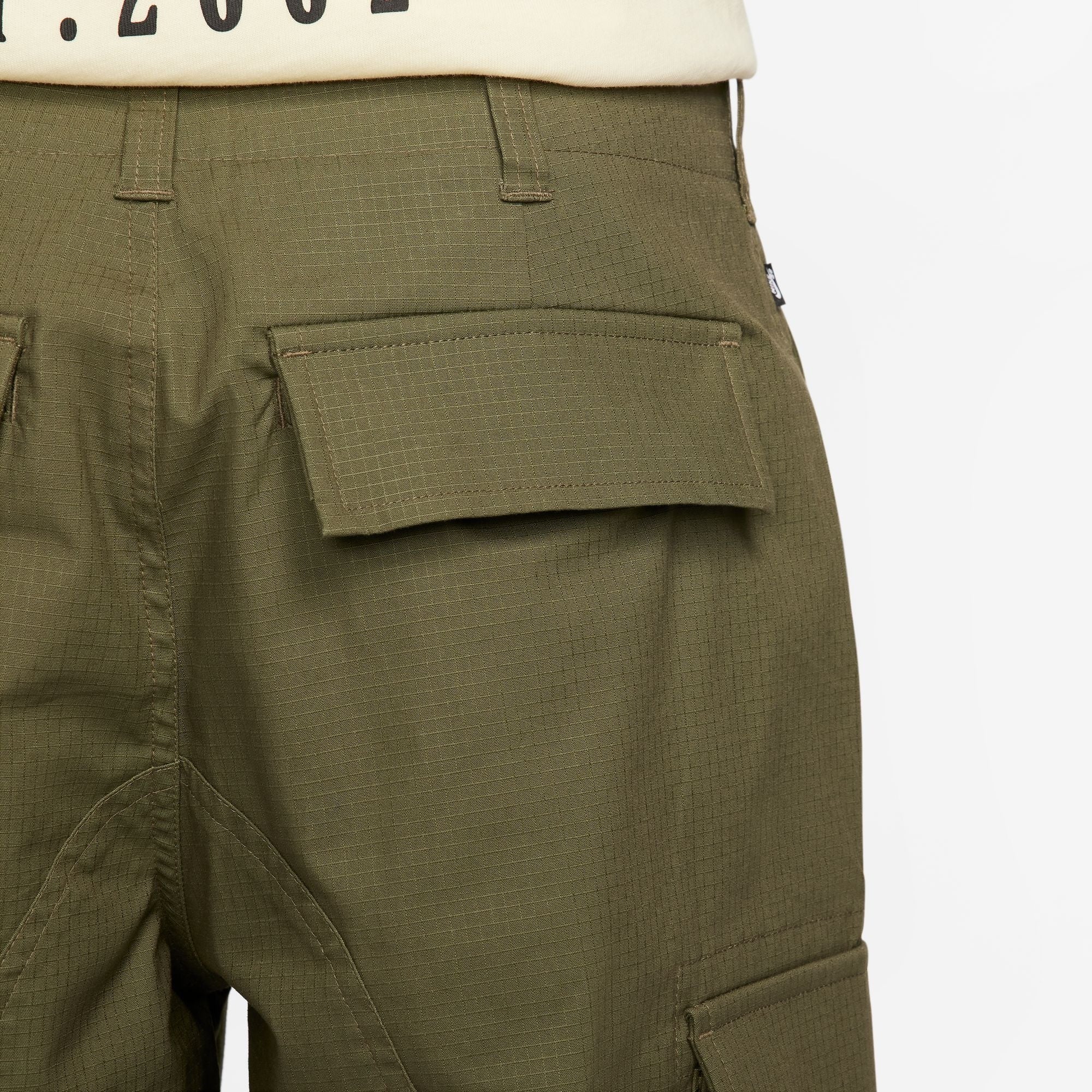 Pantalon de skate cargo Kearny - Olive moyen