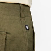 Pantalon de skate cargo Kearny - Olive moyen