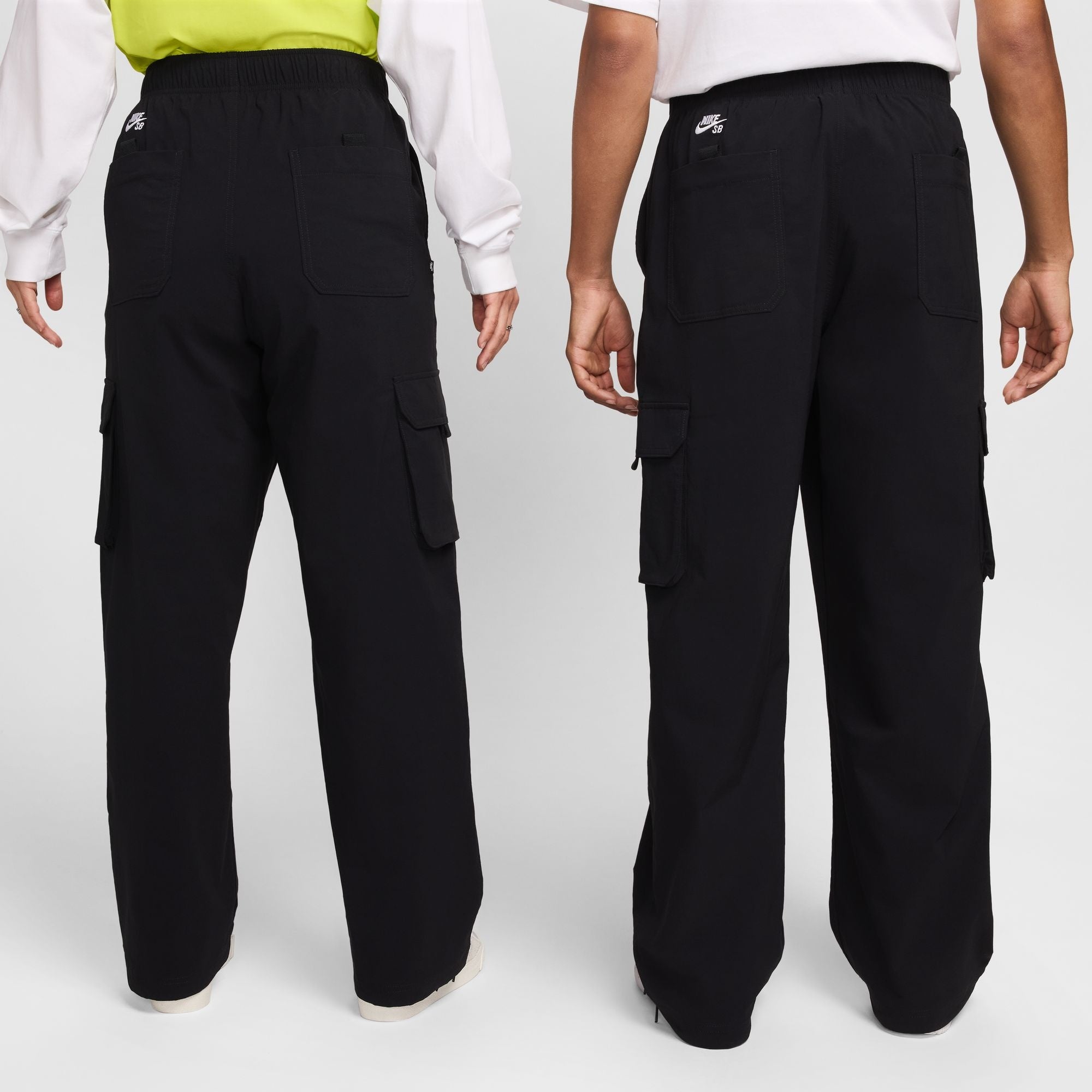 Kearny Cargo Skate Pants - Black/White