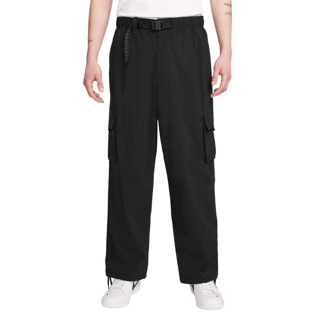 Kearny Cargo Skate Pants - Black/White