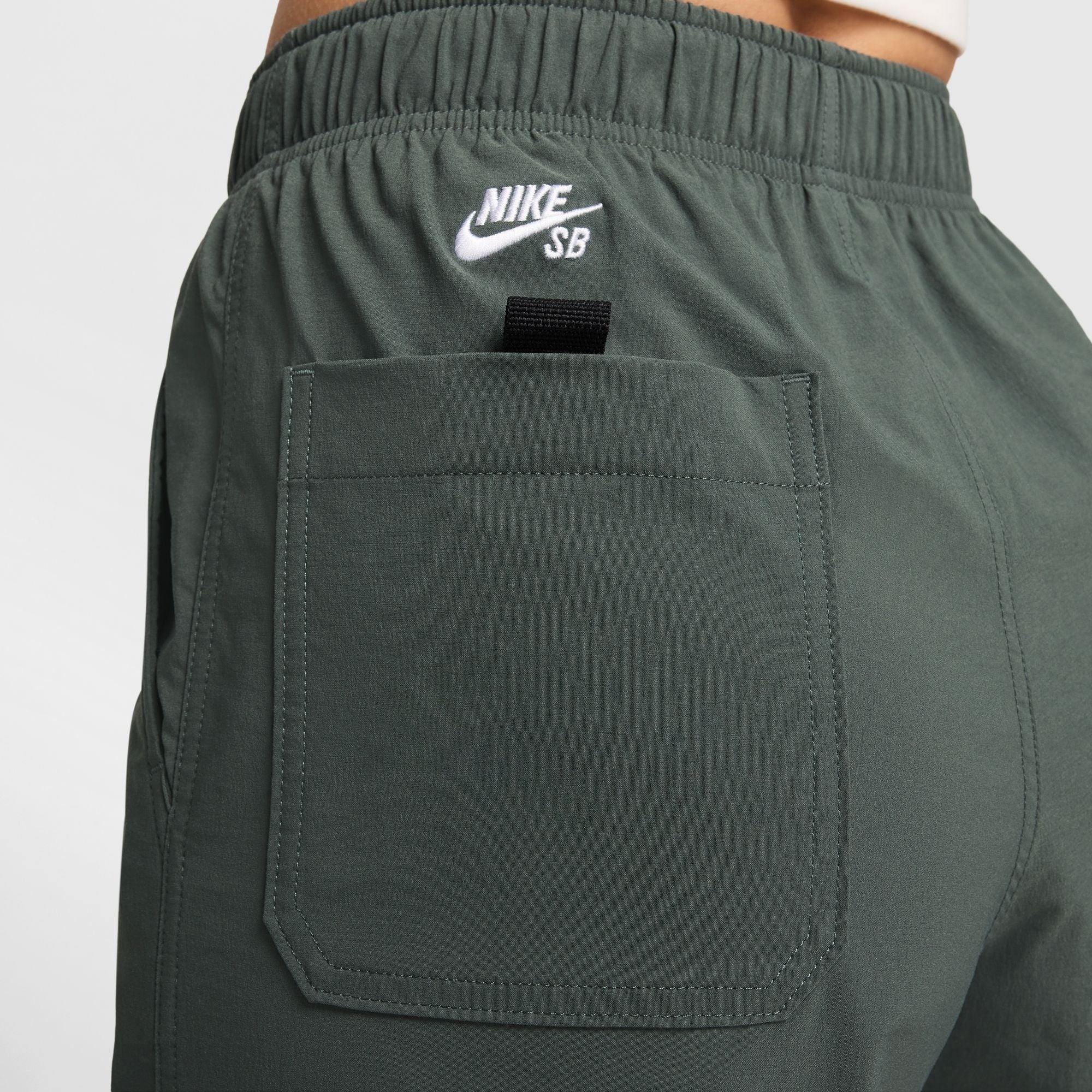 Pantalon de skate cargo Kearny - Vert vintage/blanc