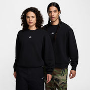 Fleece Skate Crew - Black/White