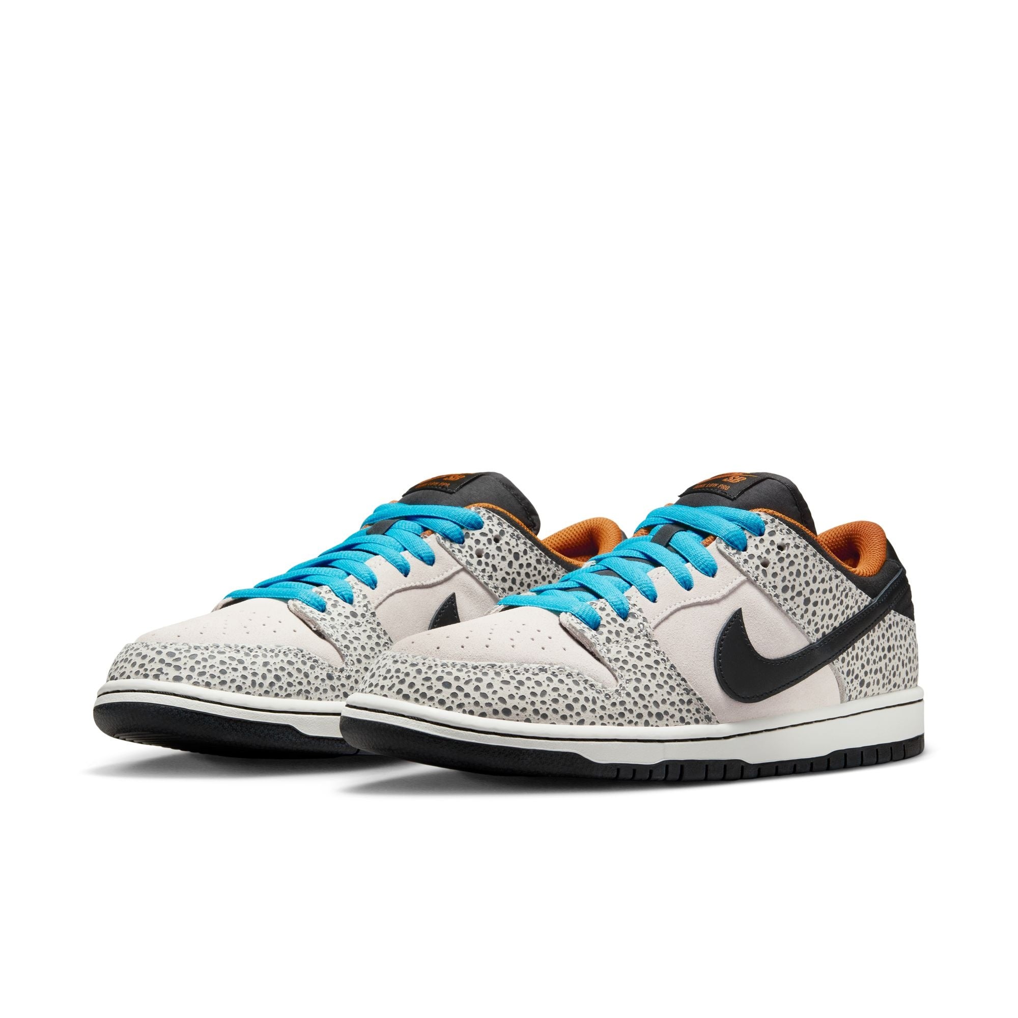 Dunk Low Pro Electric « Olympic Safari » - Fantôme/Noir-Noir-Monarch