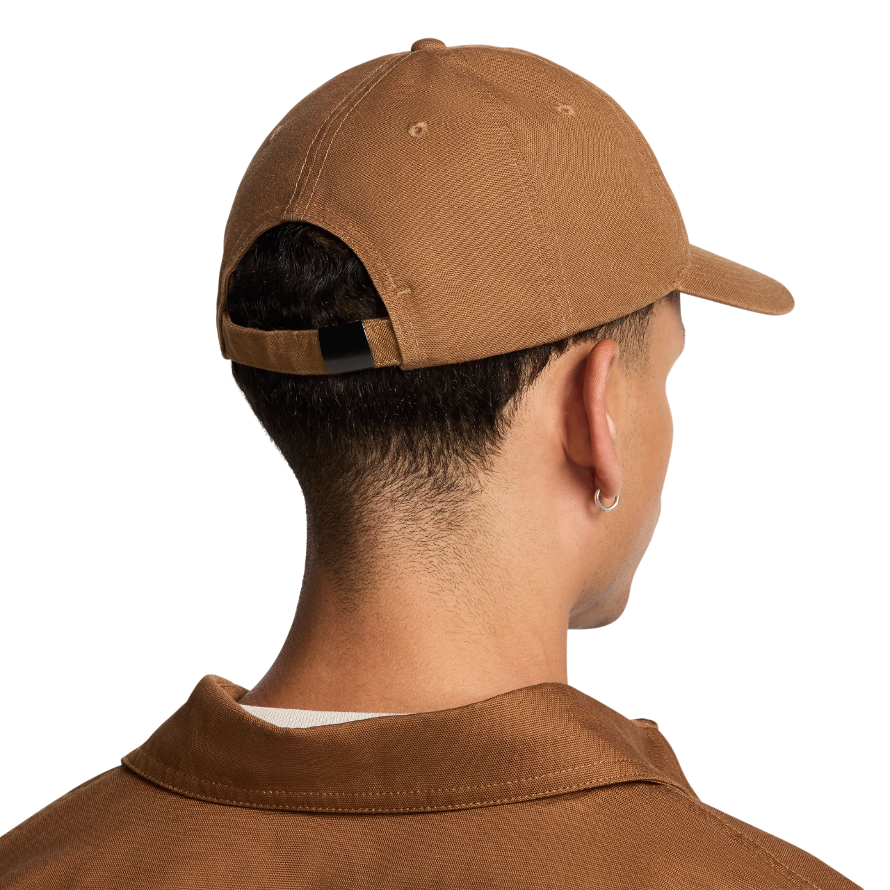 Club Unstructured Skate Cap - Light British Tan/White