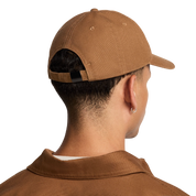 Club Unstructured Skate Cap - Light British Tan/White