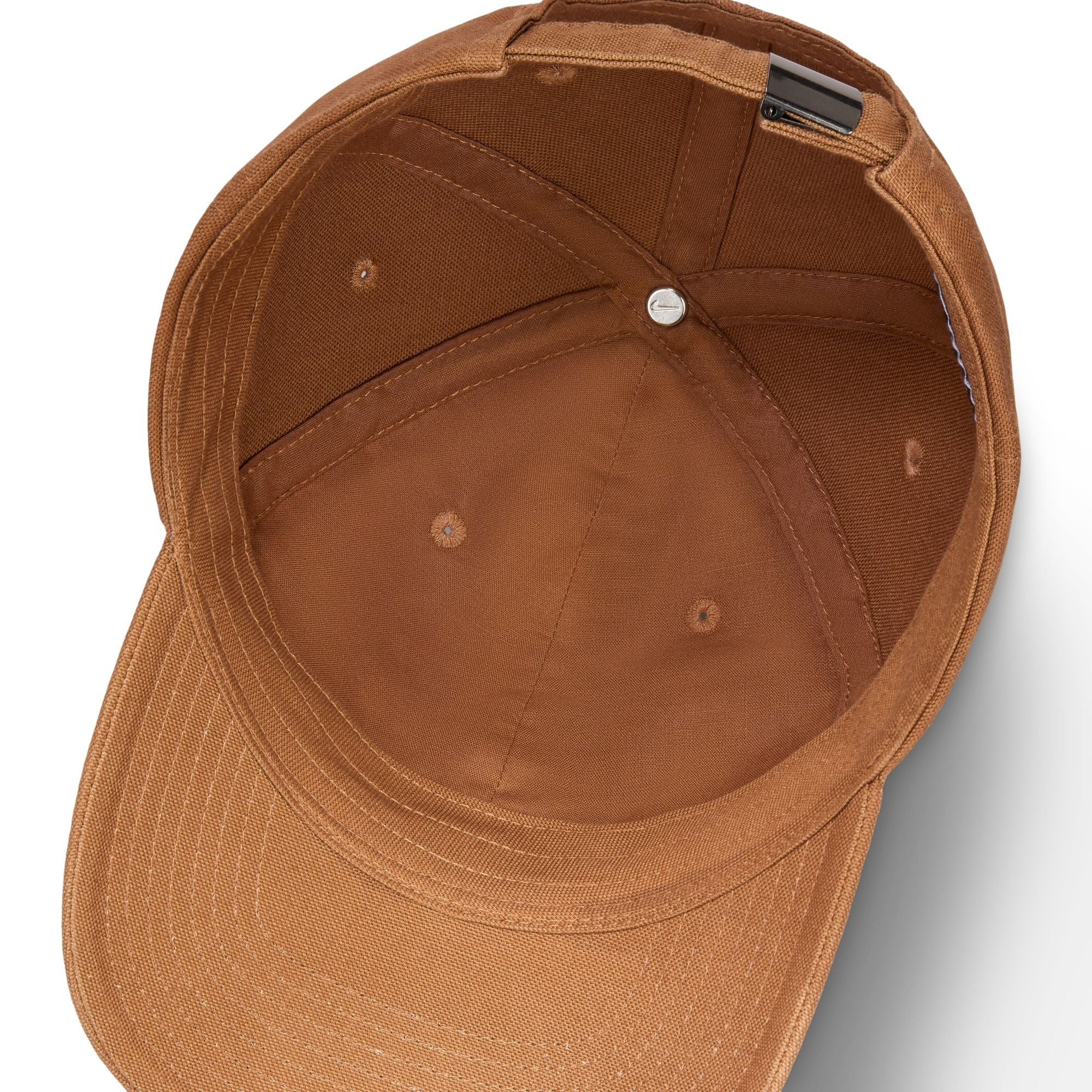 Club Unstructured Skate Cap - Light British Tan/White