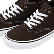 Skate Authentic Mid VCU - Marron foncé/blanc