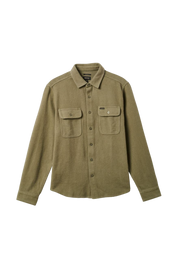 Bowery Textured Twill Overshir - Olive Surplus