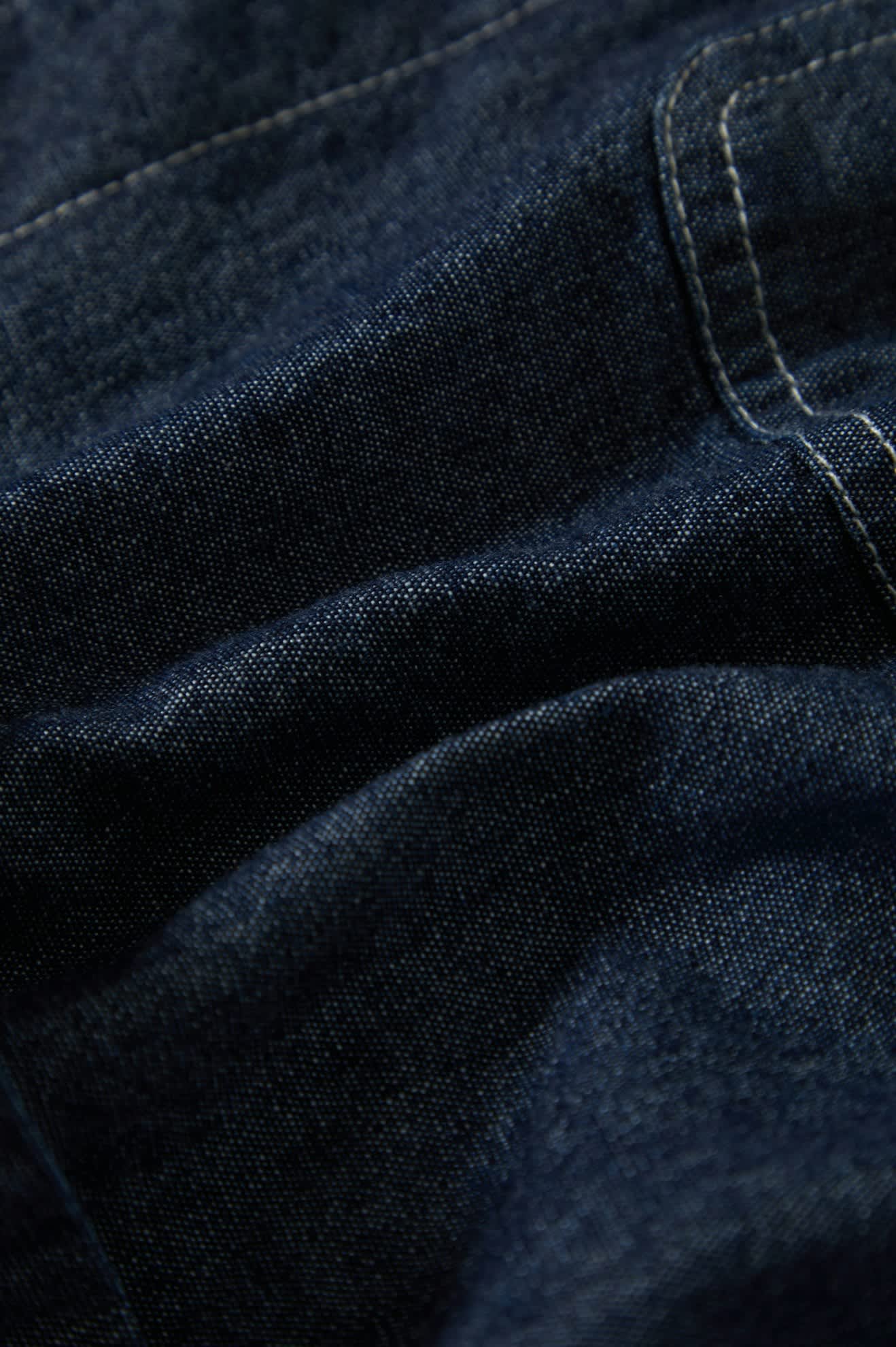Assembly Reversible Chore Jacket - Indigo/Pine Needle/Whitecap