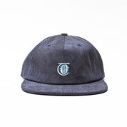 Lantern Corduroy Strapback - Navy